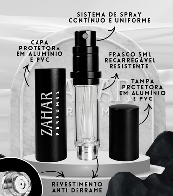 Frasco 5ml Recarregável