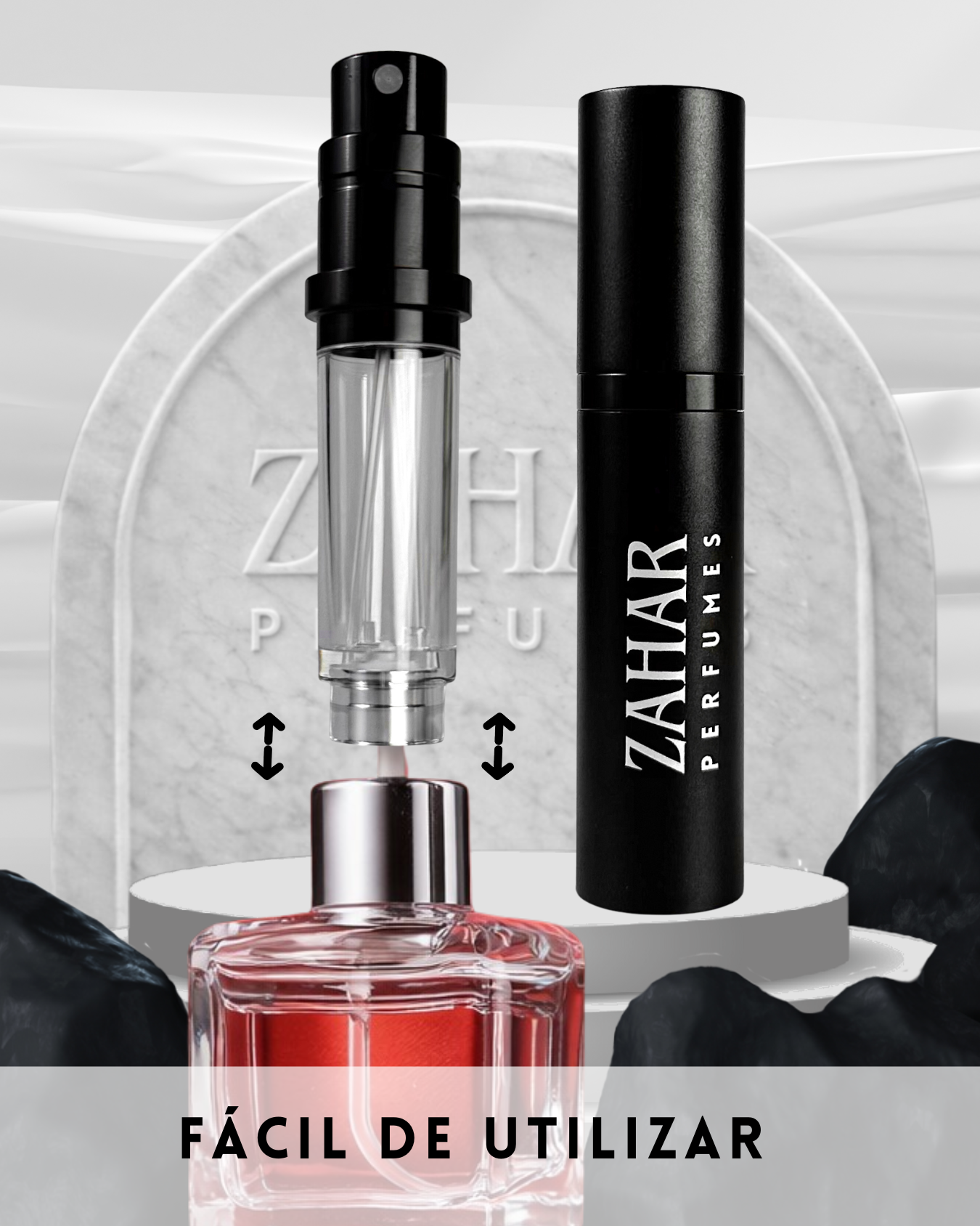 Frasco 5ml Recarregável