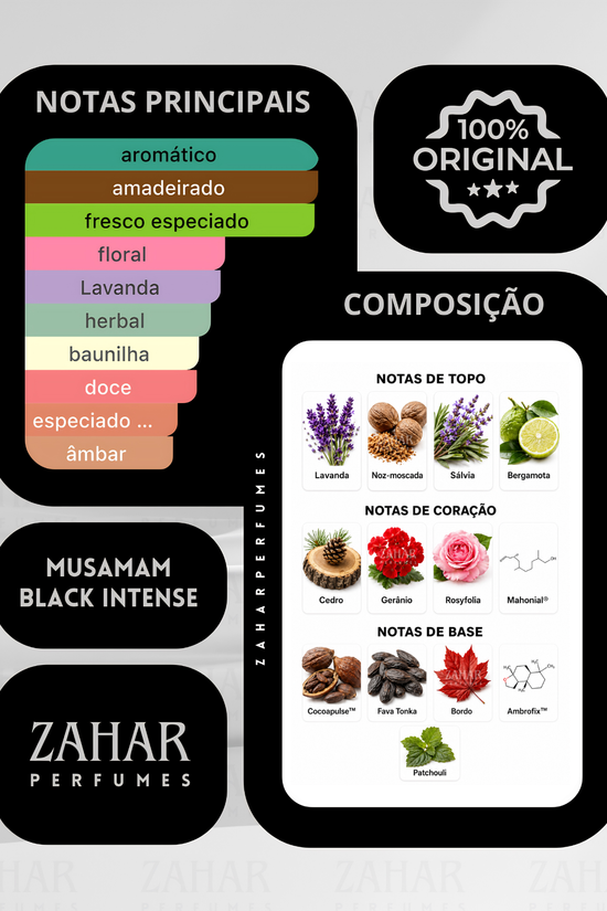 Musamam Black Intense 100ml
