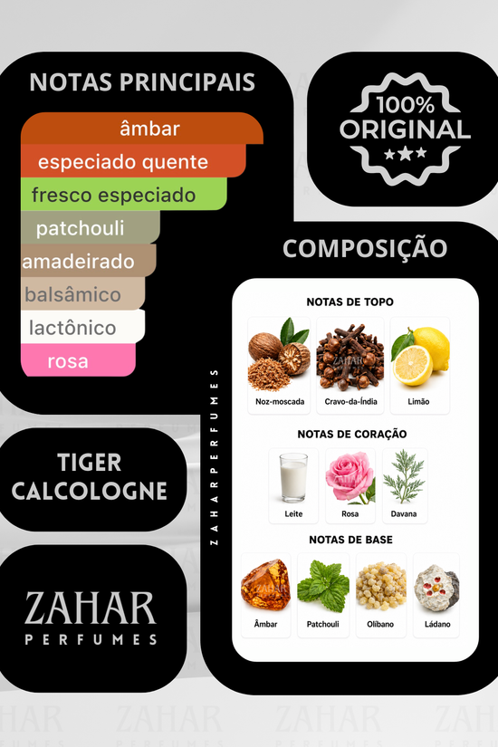 Tiger Cal Cologne 5ml