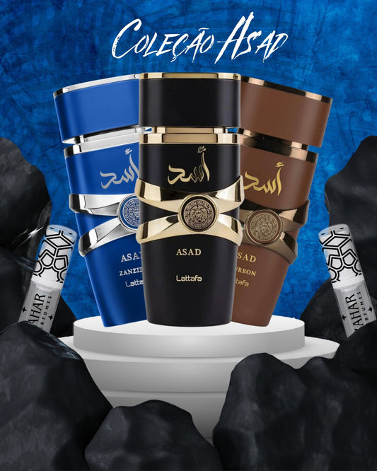 Coleção Asad - 3 Amostras de 5ml
